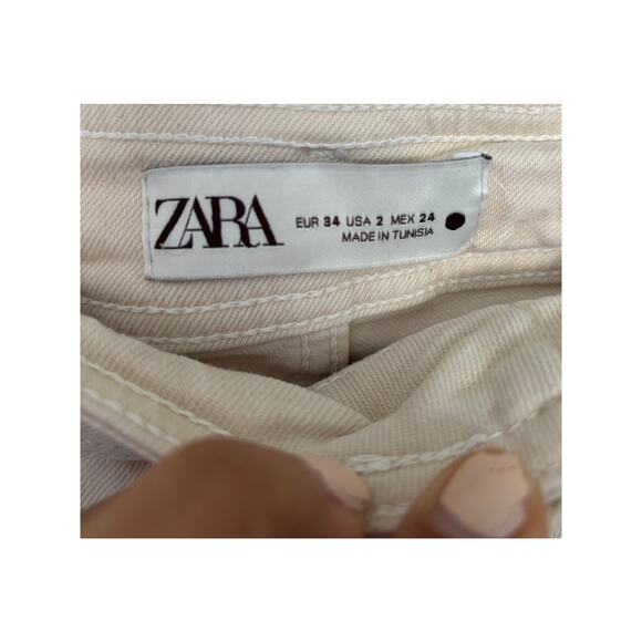Zara MARINE High Waist Jeans - Picture 3 of 3